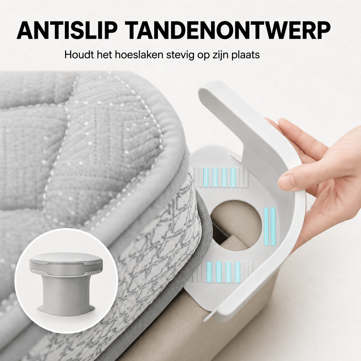 SheetGrip™ | Lakenklem 4 Stuks